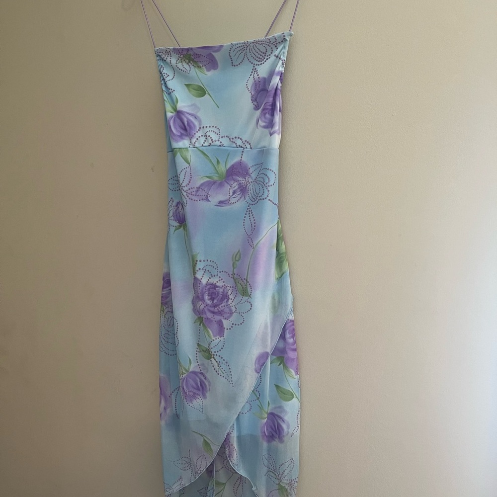 Floral Spaghetti Strap Dress